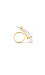 House Of Harlow 1960 Horn Ankole Ring Thumb 1