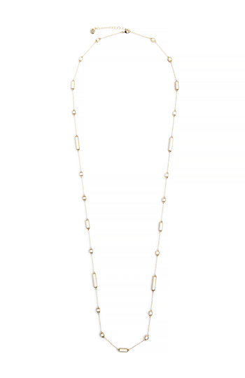 House Of Harlow 1960 Long Rains Station Necklace Slide 1