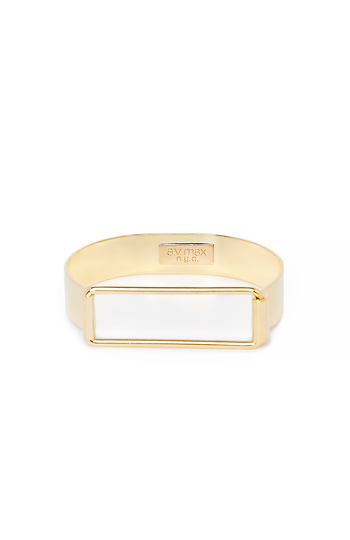 A.V. Max 22k Rectangle Hinge Bracelet Slide 1