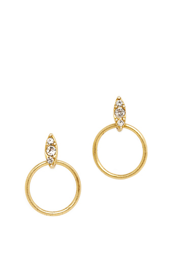 Luv AJ The Pave Marquise Studs Slide 1