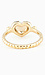 Sparkle Heart Midi Ring Thumb 4