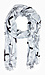 Double Crossed Print Scarf Thumb 1