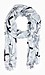 Double Crossed Print Scarf Thumb 1