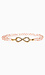 Crystal Clear Infinity Bracelet Thumb 1