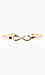 Polished Infinity Cuff Bracelet Thumb 1