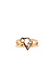 DAILYLOOK Text Heart Rings Thumb 1