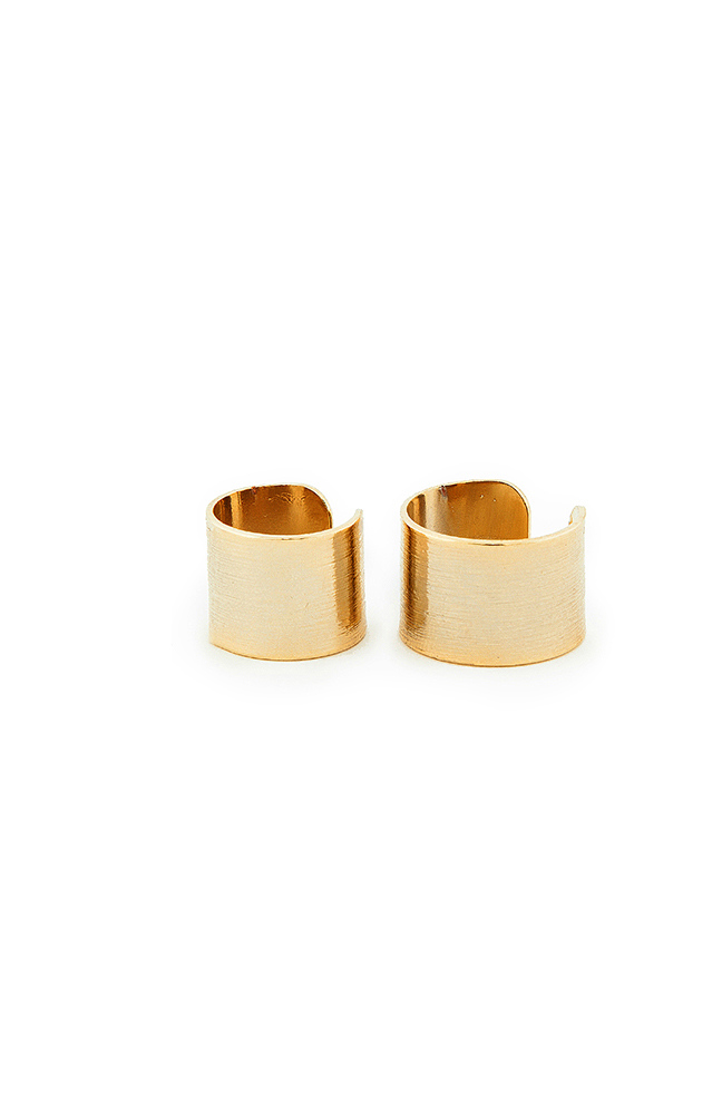 Finger Cuff Ring Set in Gold DAILYLOOK