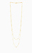 DAILYLOOK Long Crystal Chain Necklace Thumb 1