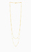 DAILYLOOK Long Crystal Chain Necklace Thumb 1