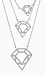 DAILYLOOK Layered Diamond Cutout Necklace Thumb 1