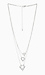 DAILYLOOK Layered Diamond Cutout Necklace Thumb 2