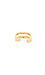 Double Band Midi Ring Thumb 4