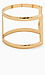 DAILYLOOK Double Band Cuff Bracelet Thumb 3