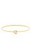 DAILYLOOK Crystal Heart Bangle Bracelet Thumb 1