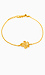 Maple Leaf Bracelet in Gold | DAILYLOOK