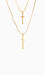 Delicate Multi Cross Chain Thumb 2