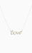Sterling Silver Love Necklace Thumb 1