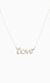 Sterling Silver Love Necklace Thumb 1