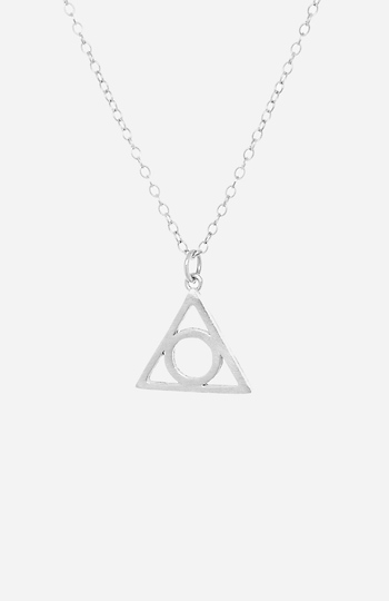 Sterling Silver Eye of Providence Necklace Slide 1