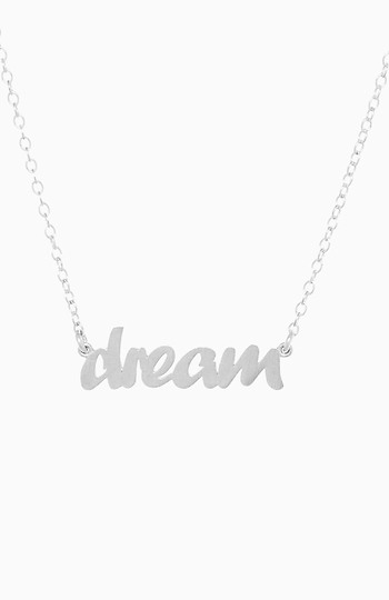 Sterling Silver Dream Necklace Slide 1