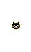 Happy Black Cat Ring Thumb 1