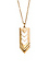 Chevron Pendant Necklace Thumb 1