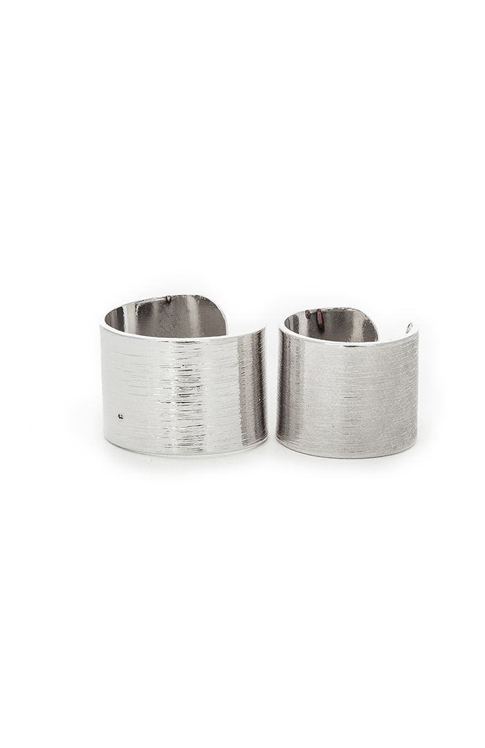 Finger Cuff Ring Set in Silver DAILYLOOK