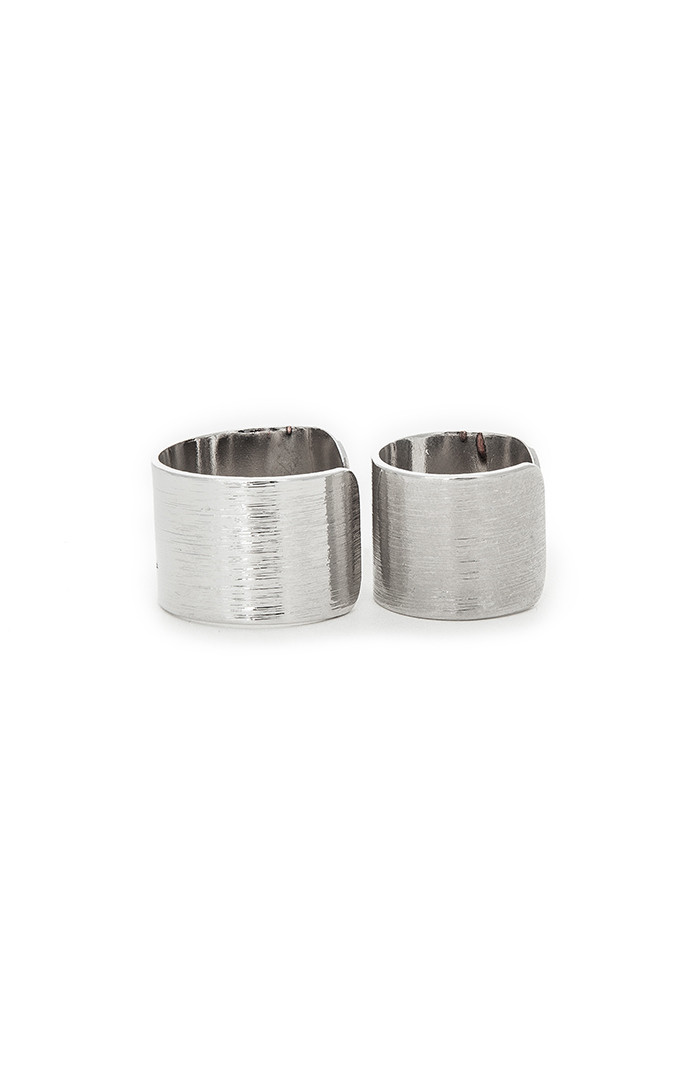 Finger Cuff Ring Set in Silver DAILYLOOK