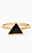 Black Abyss Triangle Ring Thumb 1