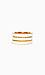 Scalloped Edge Ring Set Thumb 1