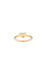Heart of Gold Midi Ring Thumb 4
