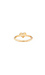 Heart of Gold Midi Ring Thumb 4