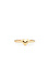 Heart of Gold Midi Ring Thumb 1
