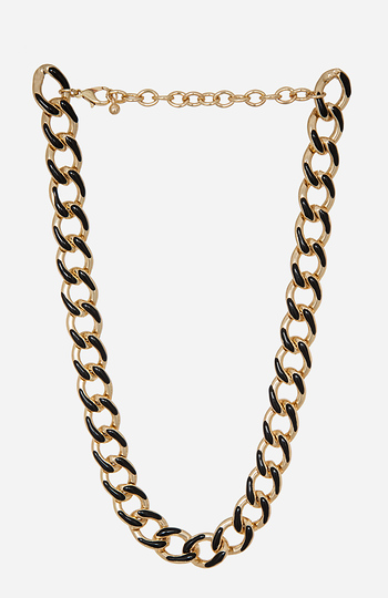 DAILYLOOK Lovely Lacquered Chain Necklace Slide 1