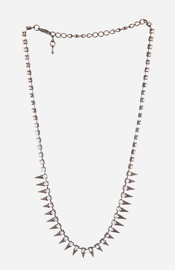 DAILYLOOK Spiked Rhinestone Necklace Slide 1