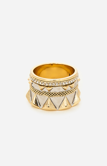 House of Harlow 1960 Conquistador's Crown Ring Slide 1