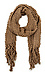 Soft Nubby Knitted Scarf Thumb 1