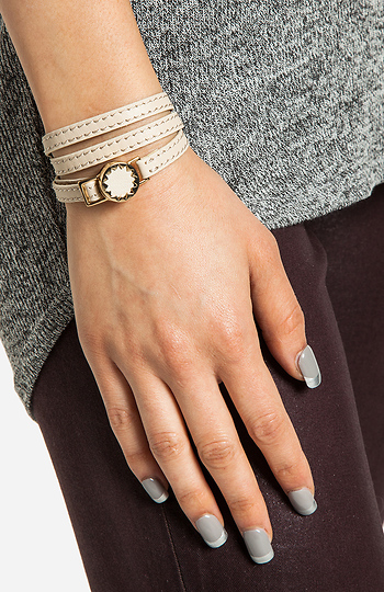 House Of Harlow 1960 Sunburst Wrap Bracelet In Cream Dailylook House Of Harlow 1960 Sunburst Wrap Bracelet Slide 1