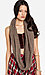 Sparkling Braided Knit Scarf Thumb 2