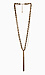 Woven Chain Tassel Necklace Thumb 1