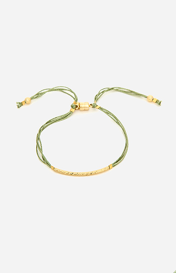 Miss Independent Silk Friendship Bracelet Slide 1