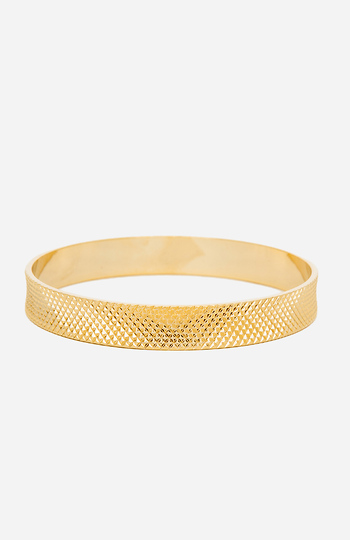 DAILYLOOK Textured Bangle Bracelet Slide 1