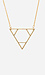 Geometric Pyramid Necklace Thumb 1