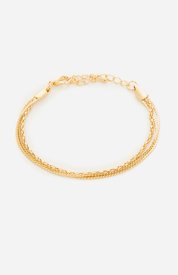 Layered Chain Bracelet Slide 1