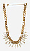 DAILYLOOK Antiqued Crystal Chain Necklace Thumb 1