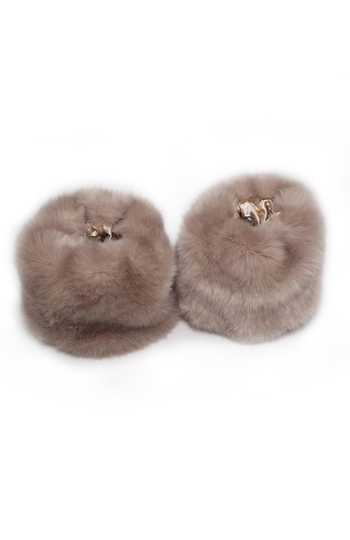 Faux Fur Cuffs Slide 1