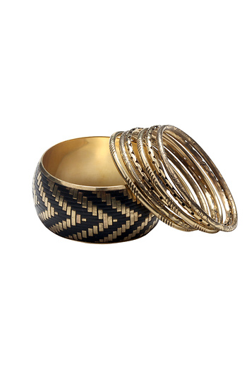 Karma Multi Bangle Set Slide 1
