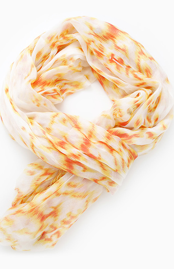 Brushstroke Sun Scarf Slide 1