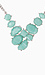 Sea Green Cluster Necklace Thumb 3