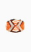 Orange Thread Tribal Bracelet Thumb 1